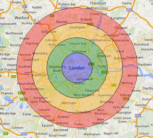 Circles Free Map Tools Blog